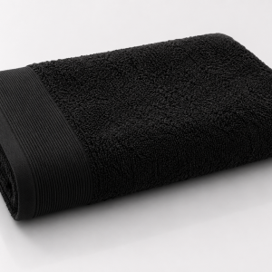 Toalla 50x100cm Negra 480g